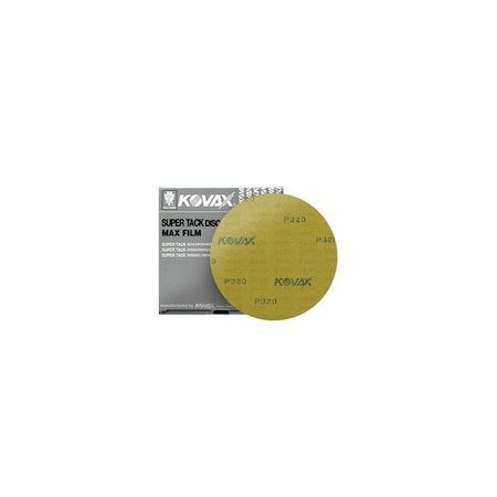 Eagle Abrasives High Performance Sanding Disc, 6 in, No Holes, 400 Grit, 50PK 520-0400
